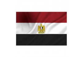 079 DRAPEAU EGYPTE EGYPTIEN LE CAIRE   90X150 NEUF AVEC OEILLET DE FIXATION 