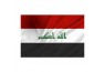 081 DRAPEAU  IRAK IRAKIEN IRAQ BAGDAD   90X150 NEUF AVEC OEILLET DE FIXATION