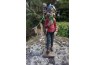 Figurine de gnomes, statue miniature en résine de 4 pièces, statue de