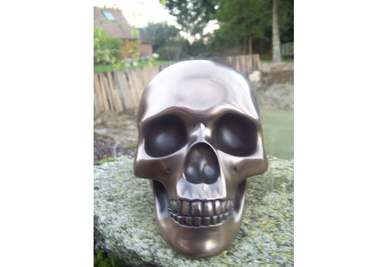 Figurine Magnétique Crâne De Mort Pharaon - Style Heroic Fantasy - Neuf Sous Blister (EAN 3700829406782)