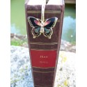 6726 D MARQUE PAGE TRES FIN FIGURINE PAPILLON NEUF